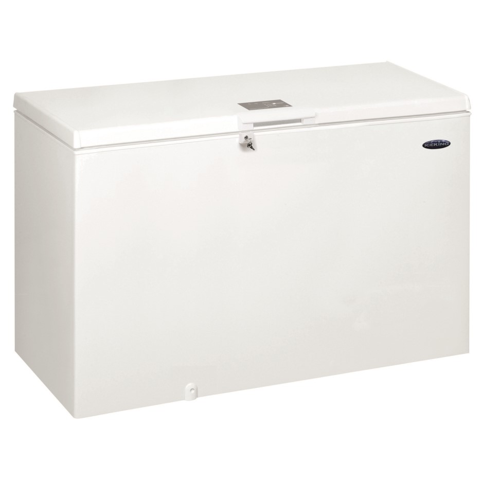 Ice King CF432W 432 Litre Chest Freezer 70cm Deep Frost Free 141cm Wide