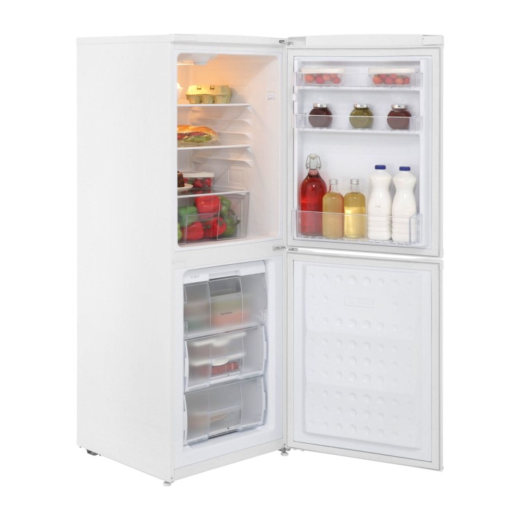 Refurbished Beko CF5533APW Freestanding 197 Litre Frost Free Fridge Freezer White