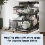 Candy Rapido Freestanding Dishwasher - Smart Wi-Fi, C-Rated, White