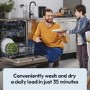 Candy Rapido Freestanding Dishwasher - Smart Wi-Fi, C-Rated, White