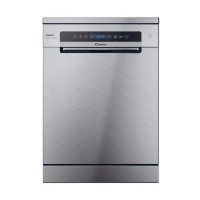 Refurbished Candy Rapido CF5C7F0X 15 Place Freestanding Dishwasher Stainless Steel