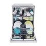 Refurbished Candy Rapido CF5C7F0X 15 Place Freestanding Dishwasher Stainless Steel