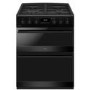 CDA 60cm Dual Fuel Cooker with Airfry - Black