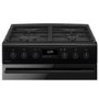 CDA 60cm Dual Fuel Cooker with Airfry - Black