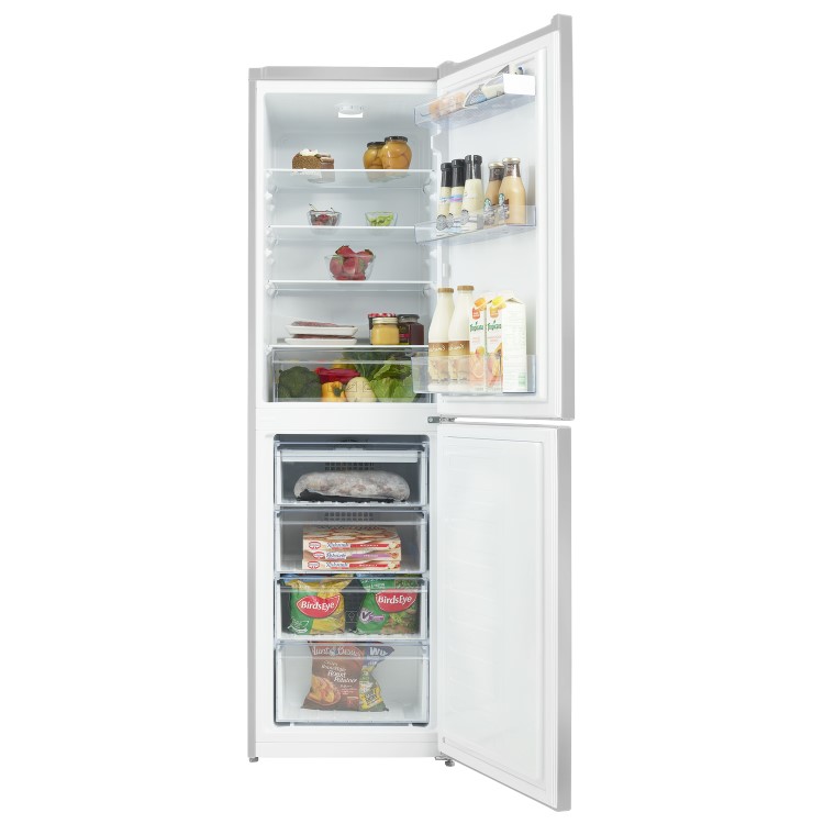 Beko CFG1582S 263 Litre Freestanding Fridge Freezer 50/50 Split Frost Free 54.5cm Wide - Silver