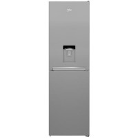 Beko 268 Litre 50/50 Freestanding Fridge Freezer with Water Dispenser - Silver Beko 268 Litre 50/50 Freestanding Fridge Freezer with Water Dispenser - Silver