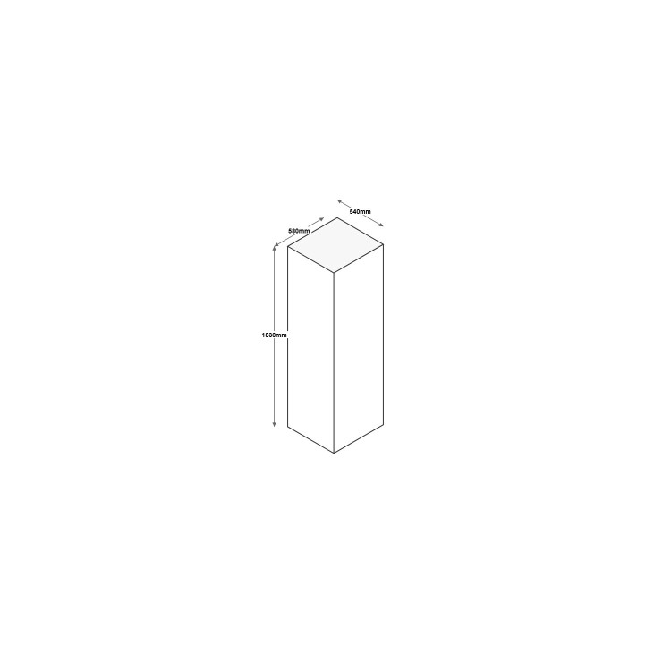 Beko 270 Litre 50/50 Split Freestanding Fridge Freezer - Silver