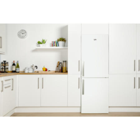 Beko CFP1675W 175x60cm Frost Free Freestanding Fridge Freezer White