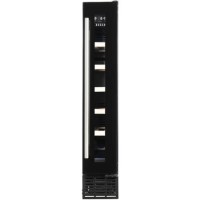 CDA 6 Bottle Freestanding 15cm Under Counter Wine Cooler - Black CDA 6 Bottle Freestanding 15cm Under Counter Wine Cooler - Black
