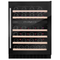 A2/CFWC604BL Refurbished CDA CFWC604BL Freestanding 46 Bottle Dual Zone Under Counter Wine Cooler Black Glass