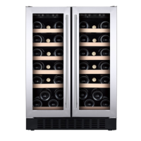 Refurbished CDA CFWC624SS Freestanding 40 Bottle Dual Zone Under Counter Wine Cooler Stainless Steel Refurbished CDA CFWC624SS Freestanding 40 Bottle Dual Zone Under Counter Wine Cooler Stainless Steel