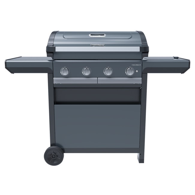 Refurbished Campingaz 4 Series Select S - 4 Burner Gas BBQ Grill with Side Burner - Grey