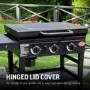 Char-Griller 3 Burner Flat Iron Gas Griddle