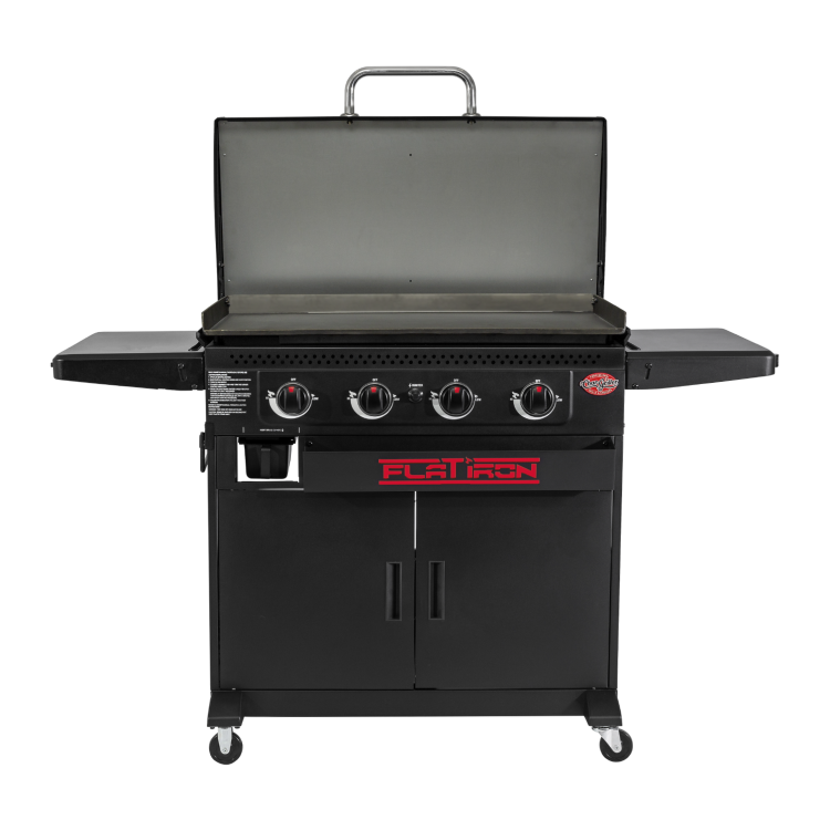 Char-Griller 4 Burner Flat Iron Premium Gas Griddle