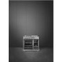 Refurbished Smeg CG92PX9 90cm Dual Fuel Range Cooker Stainless Steel