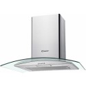A2/CGM64/1X Refurbished Candy CGM64/1X 60cm Chimney Cooker Hood With Curved Glass Canopy Stainless Steel