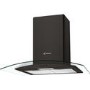 Candy CGM70NN 70cm Cooker Hood With Curved Glass Canopy - Black