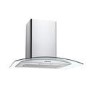 Candy 70cm Curved Glass Chimney Cooker Hood - Stainless Steel
