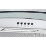 Refurbished Candy CGM70NX 70cm Cooker Hood With Curved Glass Canopy Stainless Steel