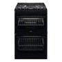 AEG 55cm Gas Cooker with Lid - Black