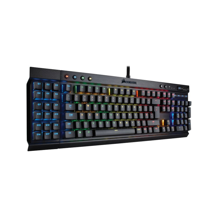 Refurbished Corsair K95 RGB LED Cherry MX Red Mechanical Gaming Keyboard