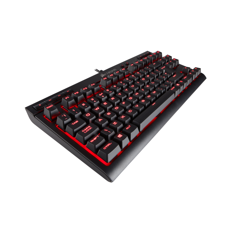 Corsair K63 Compact Cherry MX Red Wired Mechanical Gaming Keyboard Black