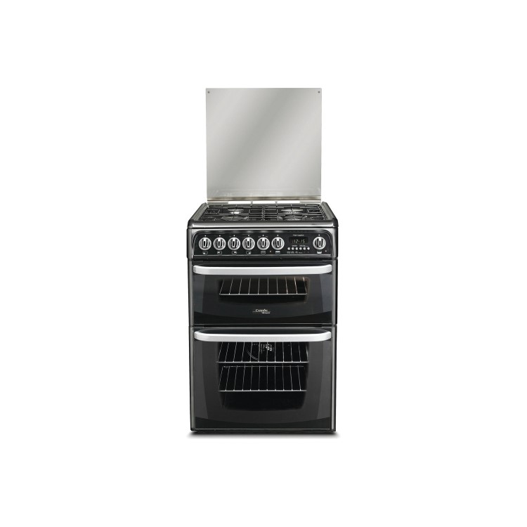 Hotpoint CH60DHKF Harrogate Double Oven 60cm Dual Fuel Cooker - Black