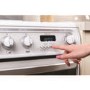 Hotpoint CH60DHWFS Harrogate Double Oven 60cm Dual Fuel Cooker - White
