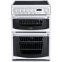 Hotpoint CH60EKWS Kendal 60cm Double Oven Electric Cooker With Ceramic Hob - White
