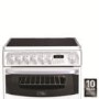 Hotpoint CH60EKWS Kendal 60cm Double Oven Electric Cooker With Ceramic Hob - White