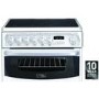 Hotpoint CH60EKW Kendal Double Oven 60cm Electric Cooker with Ceramic Hob - White