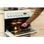 Hotpoint CH60EKW Kendal Double Oven 60cm Electric Cooker with Ceramic Hob - White