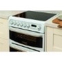 Hotpoint CH60EKW Kendal Double Oven 60cm Electric Cooker with Ceramic Hob - White