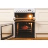 Hotpoint Carrick 60cm Double Oven Gas Cooker - White