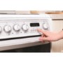 Refurbished Hotpoint CH60GCIW Carrick 60cm Gas Cooker with Double Oven White