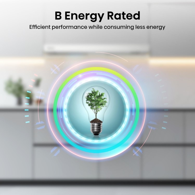 Hisense 60cm Telescopic Canopy Cooker Hood - Stainless Steel