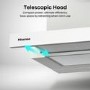 Hisense 60cm Telescopic Canopy Cooker Hood - Stainless Steel