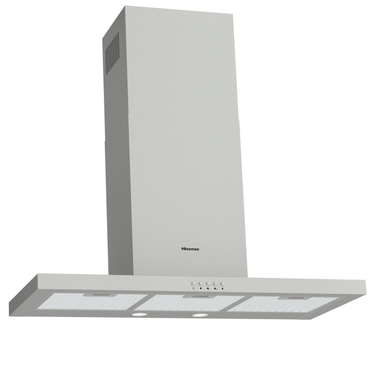 Hisense 90cm Slimline Chimney Cooker Hood - Stainless Steel