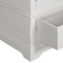 Charleston Two Tone Wardrobe in Solid Oak and Painted Cream