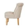 Beige Fabric Accent Chair - Charlotte - LPD