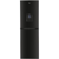 Refurbished Candy CHCS517FBWDK Freestanding 248 Litre 50/50 Fridge Freezer With Water Dispenser Black