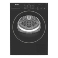 Hotpoint PetCare 9kg Heat Pump Tumble Dryer - Black