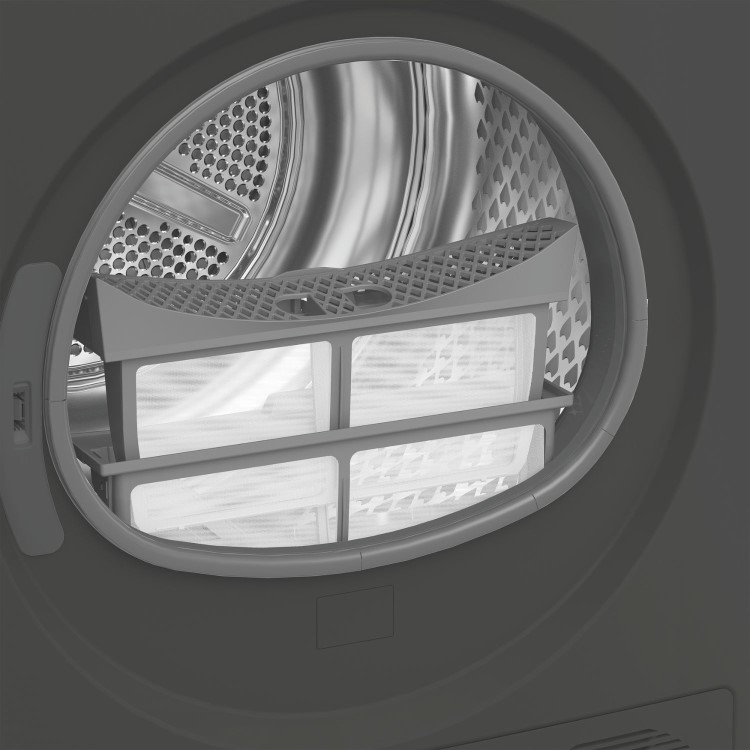 Hotpoint PetCare 9kg Heat Pump Tumble Dryer - Graphite