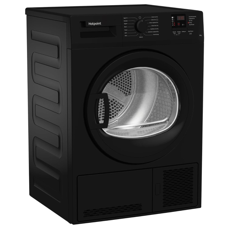 Hotpoint 8kg Condenser Tumble Dryer - Black