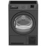 Refurbished Hotpoint CHDC82GGGDUK Freestanding Condenser 8KG Tumble Dryer Graphite
