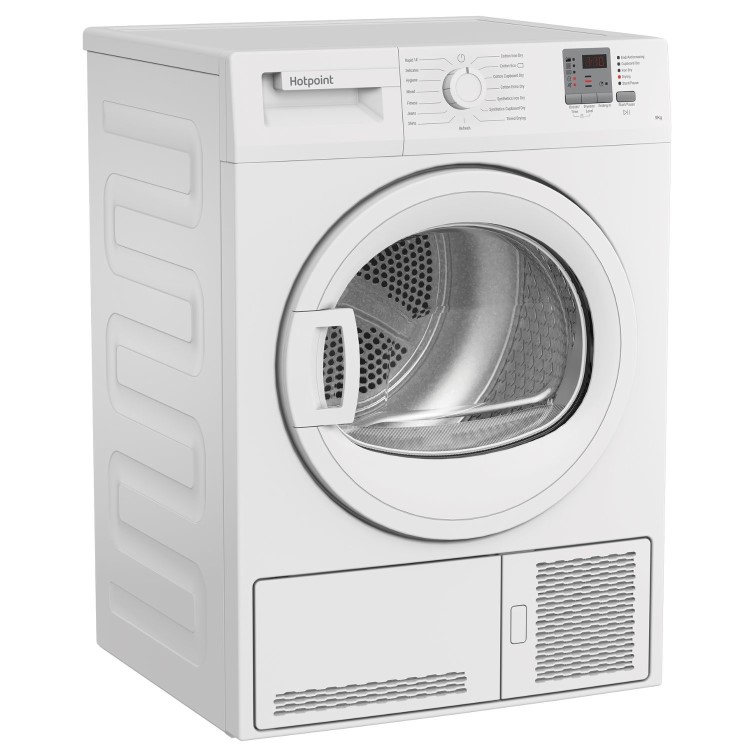 Refurbished Hotpoint CHDC92WWGDUK Freestanding Condenser 9KG Tumble Dryer White