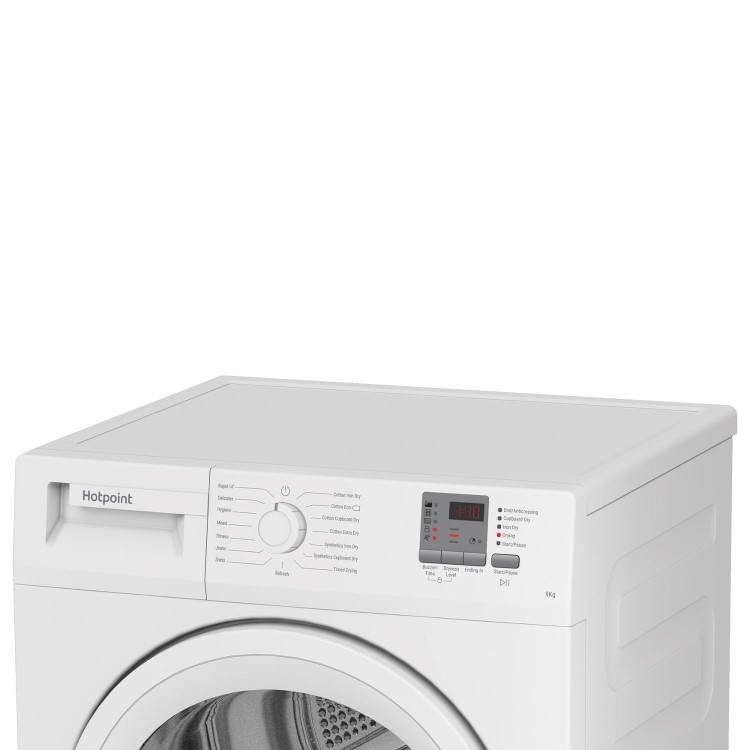 Refurbished Hotpoint CHDC92WWGDUK Freestanding Condenser 9KG Tumble Dryer White