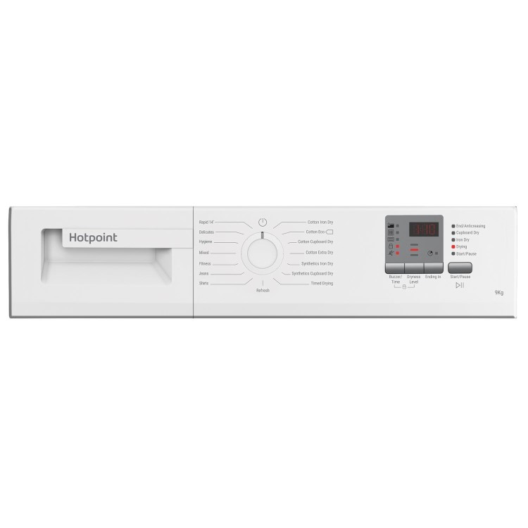 Refurbished Hotpoint CHDC92WWGDUK Freestanding Condenser 9KG Tumble Dryer White
