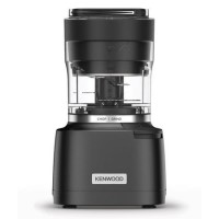 Kenwood CHP80.000BK Duo Prep 2-in-1 Electric Food Chopper & Grinder – 800W Mini Food Processor with QuadBlade Spice & Coffee Grinder Black
