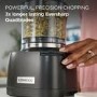 Kenwood CHP80.000BK Duo Prep 2-in-1 Electric Food Chopper & Grinder – 800W Mini Food Processor with QuadBlade Spice & Coffee Grinder Black